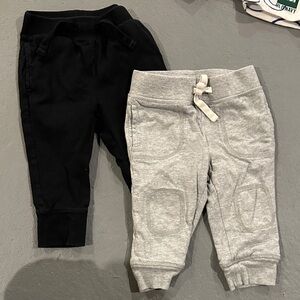 GAP Kids Black and Gray Joggers